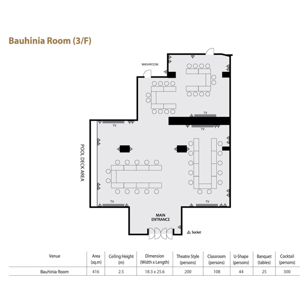 Bauhinia Room (3/F)